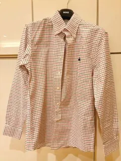 【新品未使用品】ブルックスブラザーズ ストレッチシャツ Sサイズ チェック柄