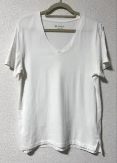 値下★ナノユニバース nano universe 汗染み防止半袖VネックTシャツのサムネイル