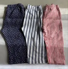 ユニクロレギンス 3点セット サイズ100cm