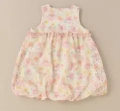 センスオブワンダー　フラワーレースジャンパースカート