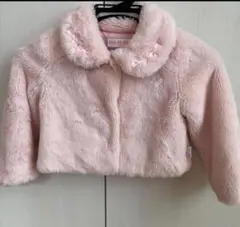 メゾピアノ　フェイクファージャケット110センチ