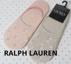 22㎝～24㎝ RALPH LAUREN フットカバー レディース 靴下 ２足
