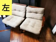 ​【①左側】60's コスガ セパレートソファ ヴィンテージ ※要セット購入のサムネイル