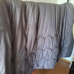 グレー 掛け布団 未使用の可能性ありコタツ掛け布団