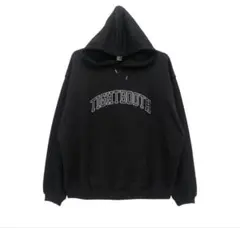 TIGHTBOOTH タイトブース COLLEGE HOODIE BLACKのサムネイル
