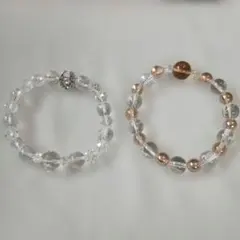 水晶院　馬九行久招財　開運　馬蹄型とその他ブレスレット　2点セット