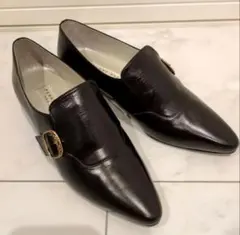 PERRY ELLIS NEW YORK レザー モンクストラップシューズ日本製のサムネイル