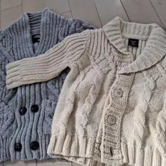 babyGap ケーブルニットカーディガン 80cm