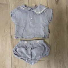 ベビー服 上下セット petit main 80cm