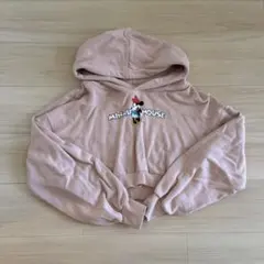 ミニーちゃん　パーカー　ピンク