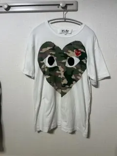 PLAY COMME des GARÇONS Tシャツ カモフラハート - メルカリ