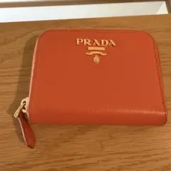 PRADA オレンジ コインケース 最終値下 取引商品