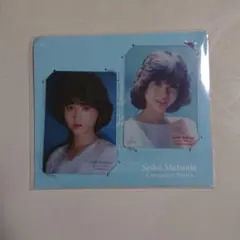 松田聖子 / スペシャル・クリアカード4種+メガジャケ4枚 + トートバッグ 松田聖子♡ スペシャル・クリアカード4種＆メガジャケ4枚セット（＋