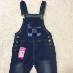 サロペット デニム パッチワーク オーバーオール gap オールドネイビー ザラ