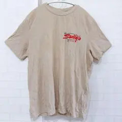H&M メンズＴシャツ クルーネック 半袖 プリント【M】綿 旅行