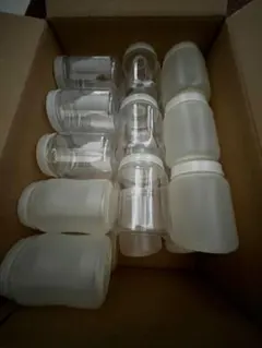 菌糸ビン中古空ボトル 計40本　ボトルコンテナ2個 菌糸ビン中古空ボトル 計40本 ボトルコンテナ2個 - メルカリ