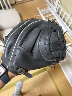 Lindbergh 硬式 キャッチャーミット ブラック りんどうすぽーつのサムネイル