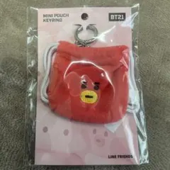 BT21 ミニポーチキーリング　TATA