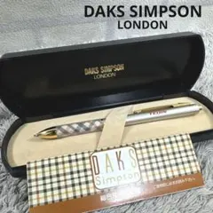DAKS SIMPSON ダックスシンプソン 多機能ボールペン ロゴ入り