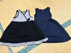 ノースリーブワンピース 110cm 2枚セット
