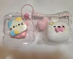 猫ちゃんスクイーズ2点セット。