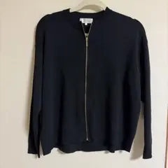 【美品】ALPHA CUBIC レーヨン素材のブルゾンのサムネイル