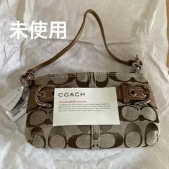 【未使用】COACH SIGNATURE COLLECTION ミニポーチ