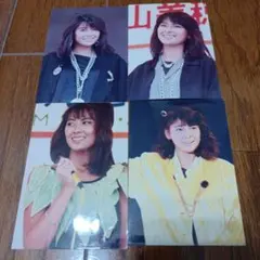 中山美穂　ブロマイド　4枚セット　昭和アイドル　歌手のサムネイル