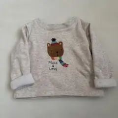 baby GAP クマ刺繍ニットセーター 3-6ヶ月