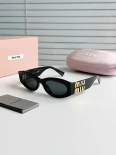 ✨美品✨miumiu ミュウミュウ サングラス SMU62F パープル 薔薇 miumiu