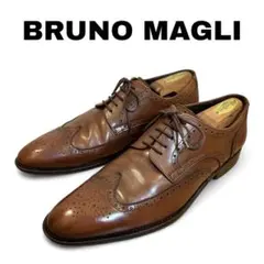 新品未使用 BRUNOMAGLI ブルーノマリ 最高峰 定価4.6万円 伊勢丹 2025年最新】BRUNOMAGLI メンズ ドレス・ビジネスシューズの人気