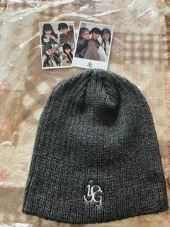 iScream SPIRALGIRLコラボ ニット帽 ステッカー付き