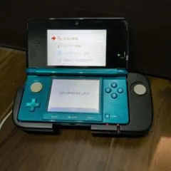 ニンテンドー3DS ターコイズ 本体＋拡張コントローラー