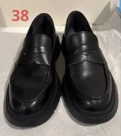 CAMPER カンペール ローファー 厚底 黒 24 CAMPER カンペール ローファー 厚底 黒 24 - メルカリ