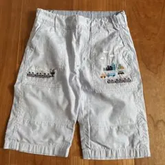 【未使用】kladskap クレードスコープ ハーフパンツ 乗り物刺繍