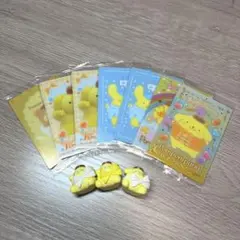 サンリオ　ポムポムプリン　グッズセット　ウエハースカード　びっくらたまご