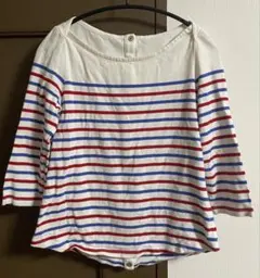 CLAUDIE PIERLOT トレーナー トリコロール　ボーダー
