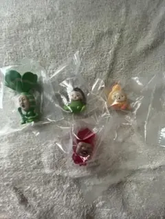 こびとづかん おすわりマスコット4種セット