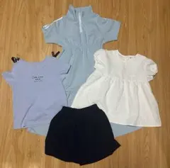 女の子 夏服 150 160 まとめ売り 半袖 ワンピース キュロット セット