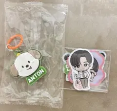 RIIZE ガチャガチャ　アントン　めじるしアクセサリー&ステッカー