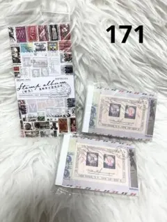 [新品] コラージュ素材・メモ　3点　　171