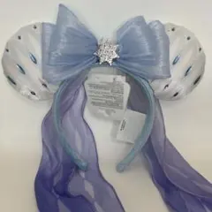 香港ディズニー　エルサ　ベール　カチューシャ