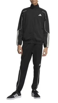新品　未使用　adidas ブラック ジャージ上下セット 2XL