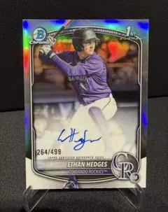 Ethan Hedges 1st Bowman Chrome Auto /499