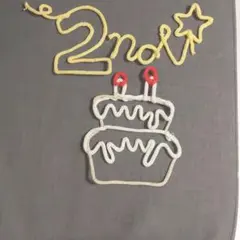 コットンレター ウールレター 2nd &ケーキ