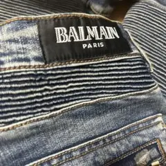 BALMAIN バイカー デニム パンツ 29 archive - メルカリ