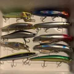 シーバス夕マズメ〜ナイトセット（新品カゲロウ125付き） - メルカリ
