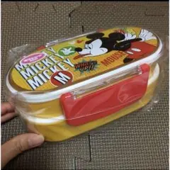 新品未使用　ディズニー ミッキー お弁当箱 箸付き2段ランチBOX お弁当のサムネイル