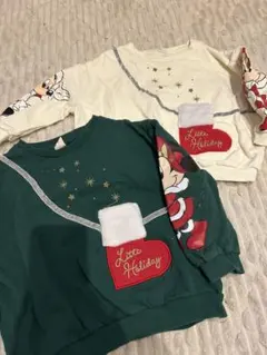 littc リトシー　クリスマス柄ディズニートレーナーセット