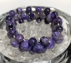 天然石　パワーストーン　チャロアイト　ブレスレット